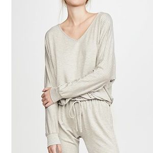 Eberjey The Dolman Sleeve Top Sadie Stripes